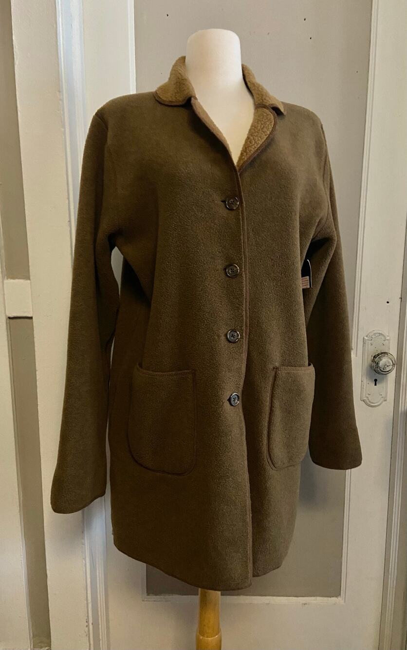 KAREN KANE Lifestyle Topaz Fleece Jacket sz S (NWT)